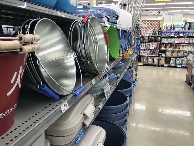 ウォータータンク売り場