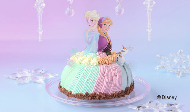 コージーコーナーのひな祭りケーキアナと雪の女王