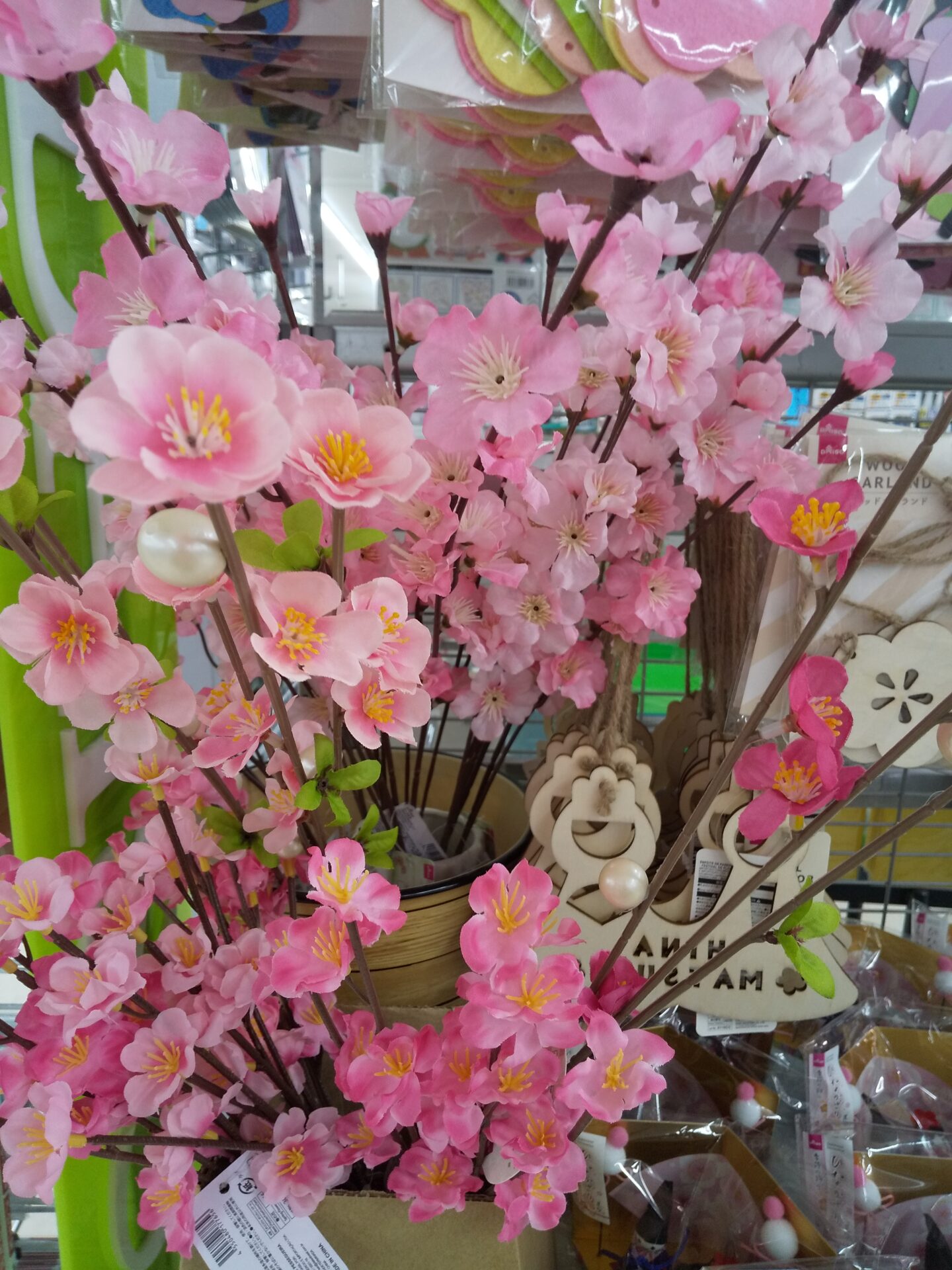 ひな祭り　2023 桜の花造花