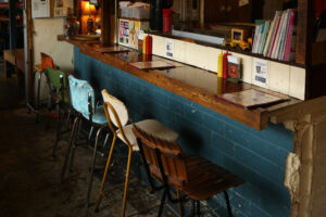 ゴーディーズ店内 レトロアメリカンな雰囲気