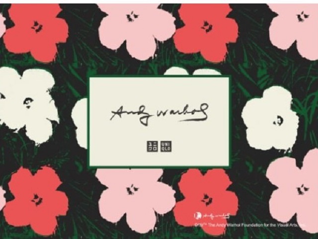 ユニクロギフトカードのAndyWarholデザインの画像